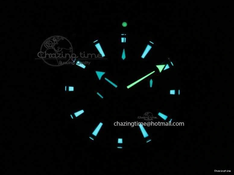 0110 Sophisticated Planet Ocean Master Chronometer Chrono SS OM 1:1 Best Edition Orange On SS Bracelet A 8156